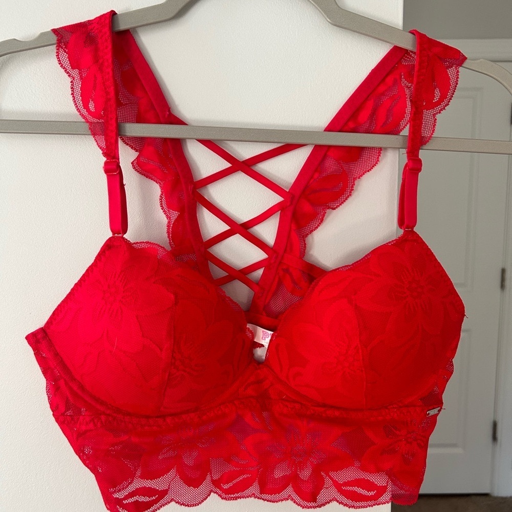Bralettes (PINK)
The red has been sold.